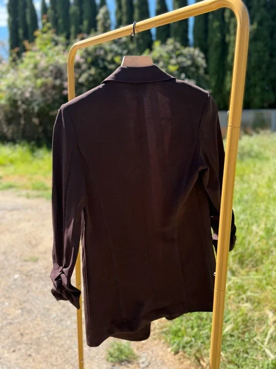 NWT Tahari Brown Suit Set🐻🤎 Size: Small - Picture 6 of 12
